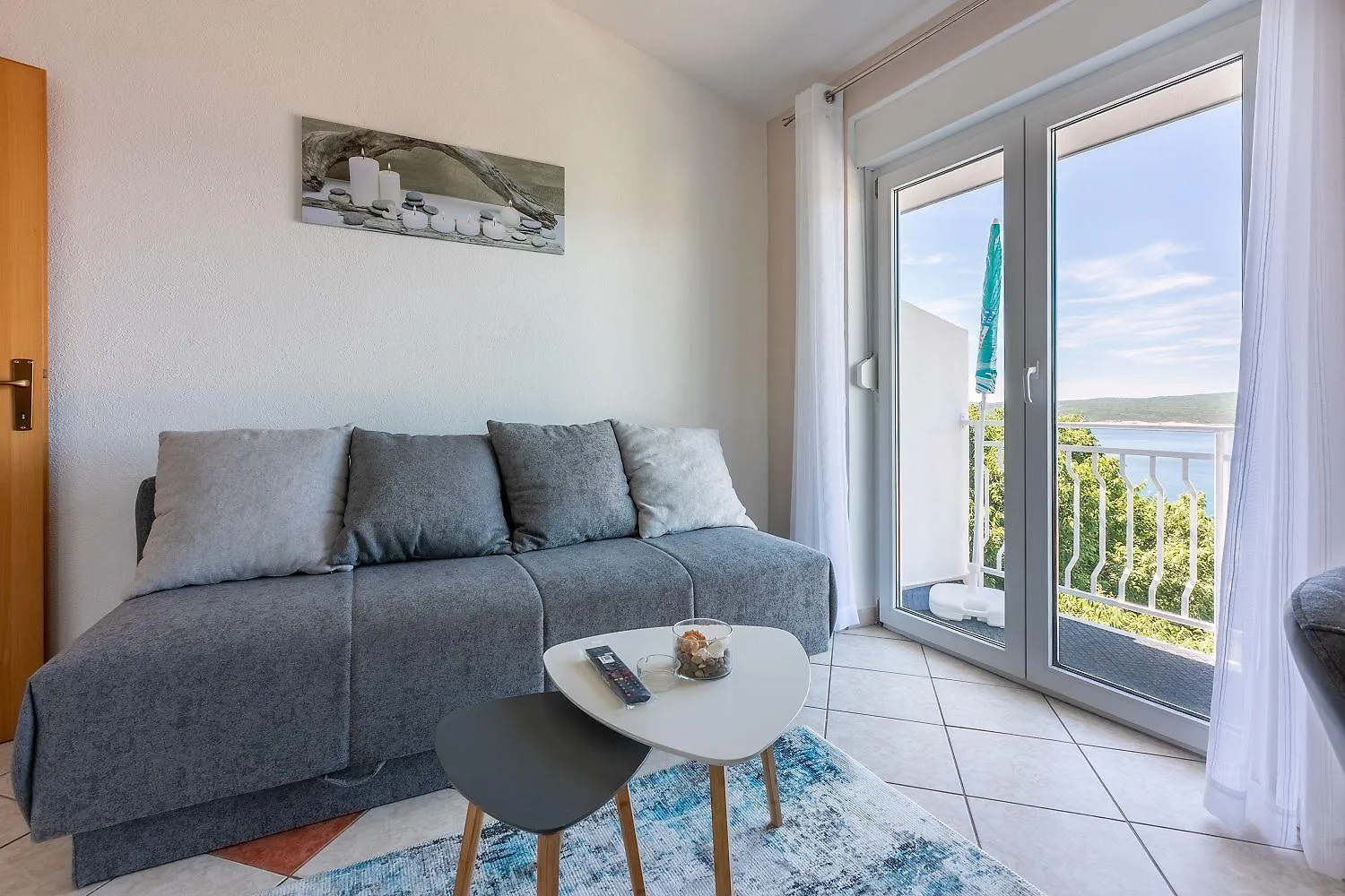 Toller Meerblick Nur 500 Meter Zum Strand Dramalj Apartment